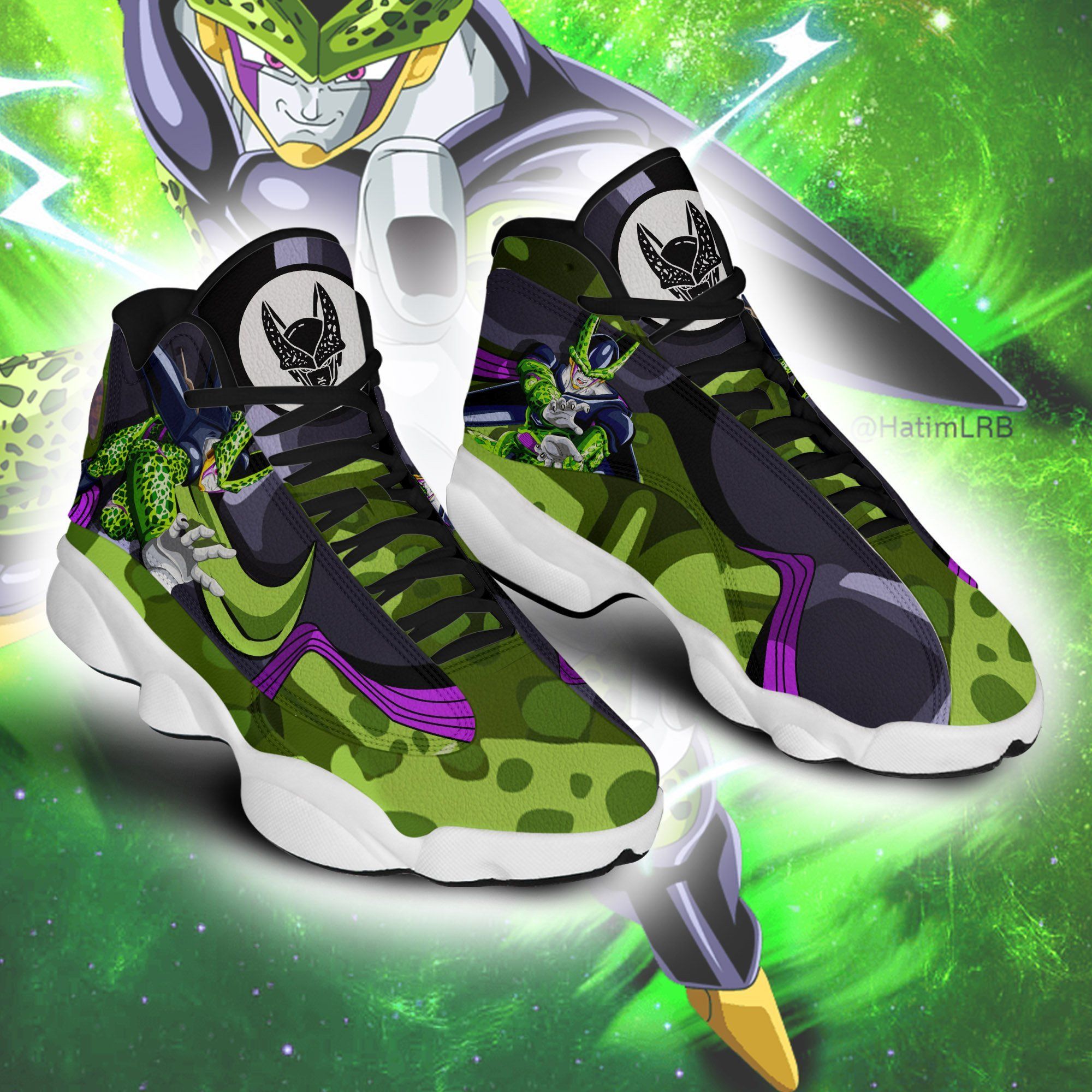 buy dragon ball cell aj13 film sneakers sport shoes running shoes top giftsbihb3