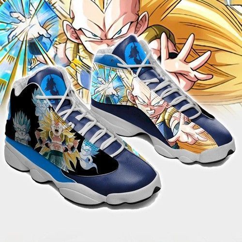 buy dragon ball gotenk custom tennis aj13 for fan shoes sport sneakersotkqu