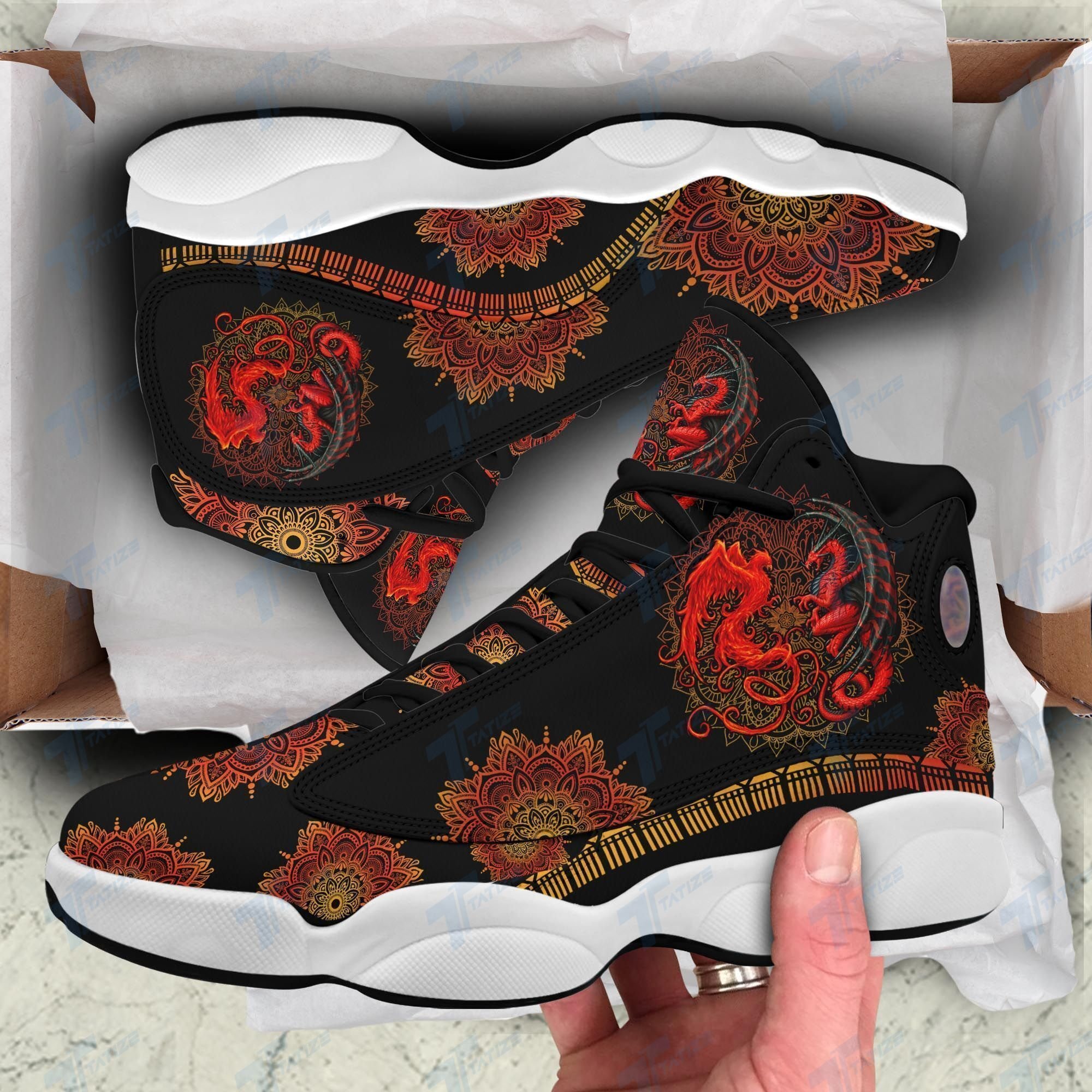 buy dragon redmandala aj13 sneakers shoes sportvssze