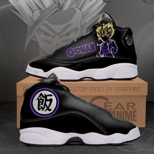 buy gohan aj13 sneakers dragon ball z anime shoes mn11 personalized shoes sport sneakers air jd13 sneakers personalized shoes design v1640okja0