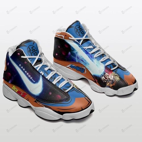 buy goku air jd13 custom aj13 sneaker air jd13 custom shoescw18c