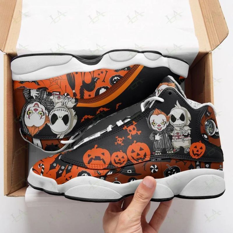 buy halloween jack pennywise pumpkin form aj13 shoes sport sneakerseq8un