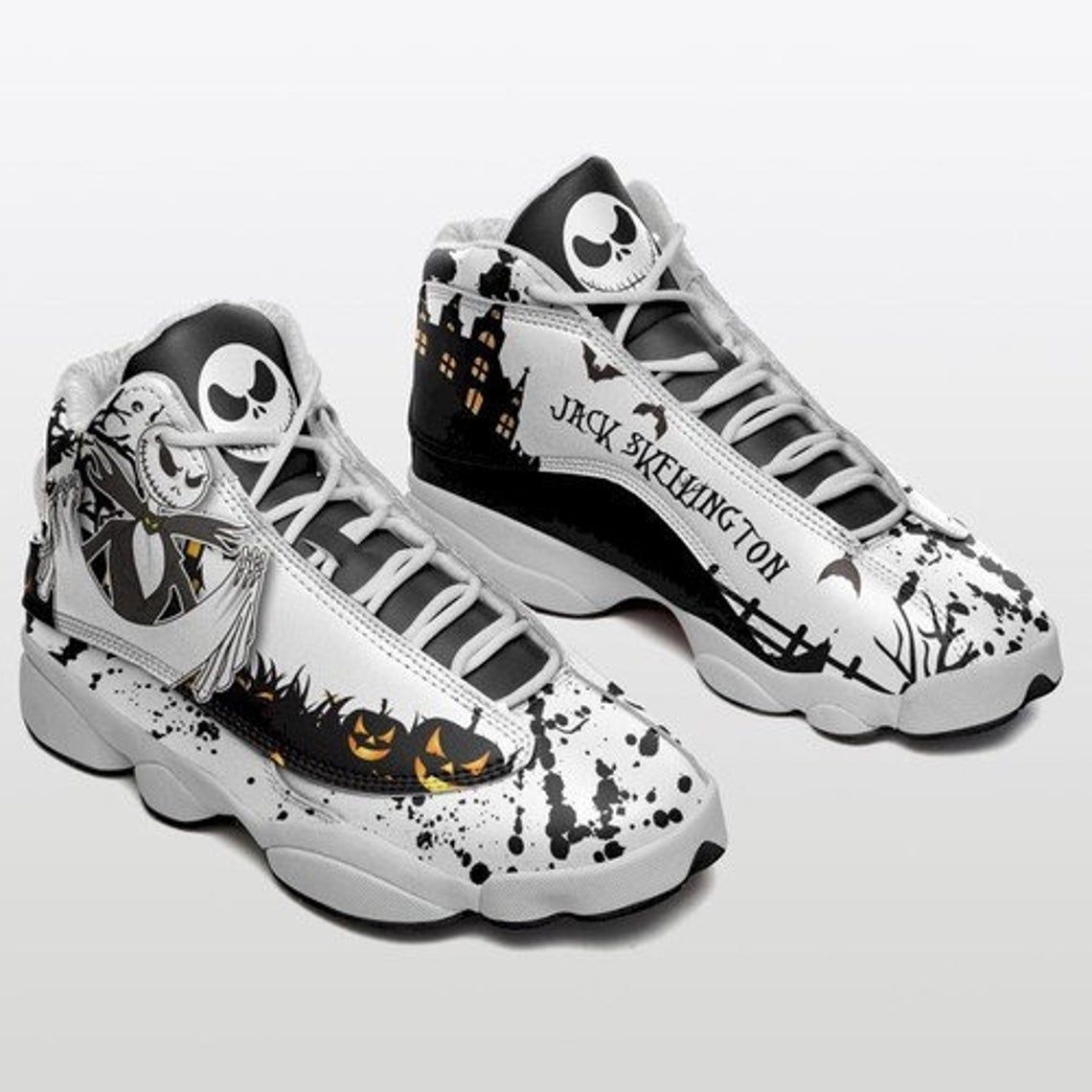 buy jack skellington nightmare fans rock aj13 film sneakers sport shoes running shoes top giftsucs0w