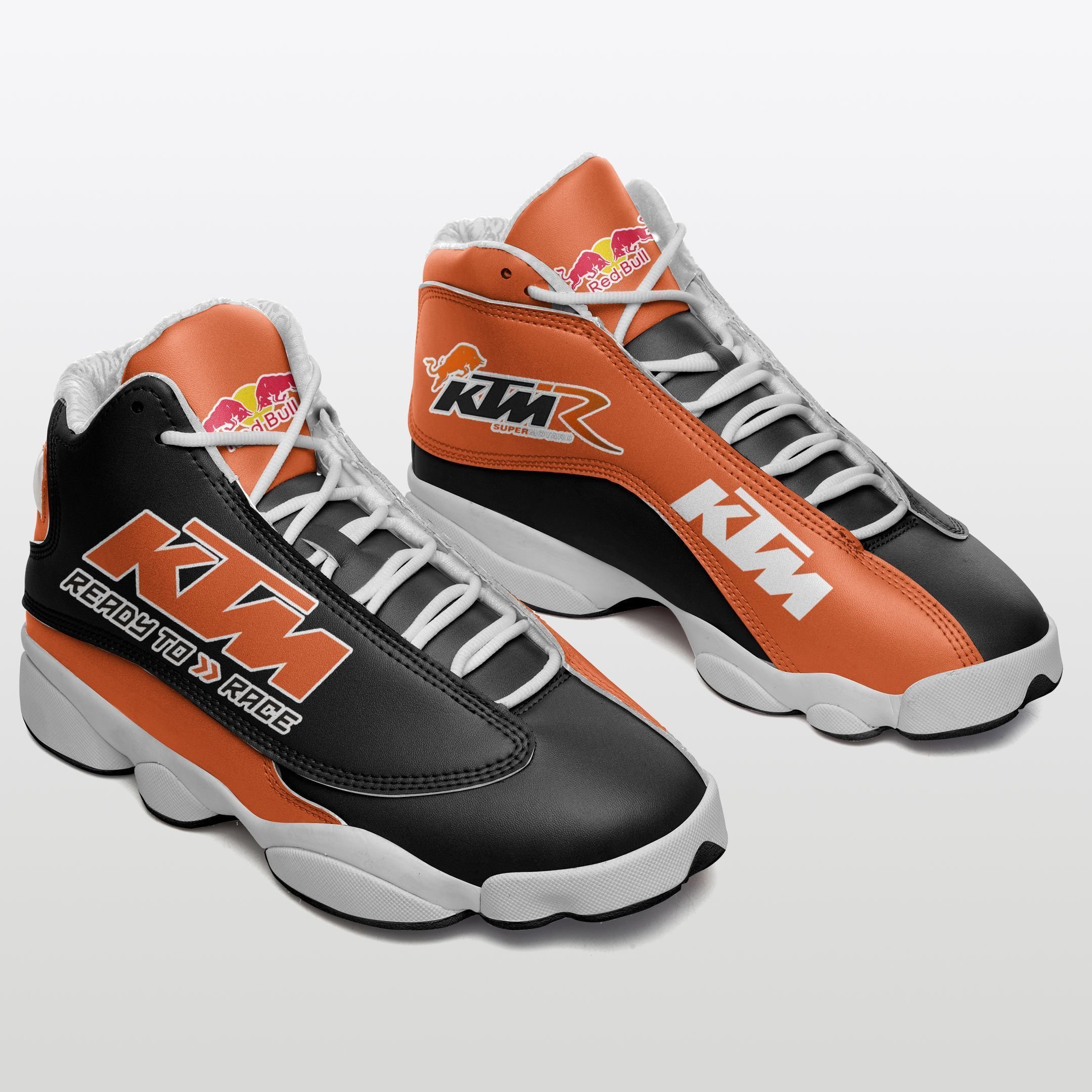 buy ktm racing nctnh air jd13 shoes ver1 orange sneakers aj13 sneaker air jd13 sneakers personalized shoes designuexav