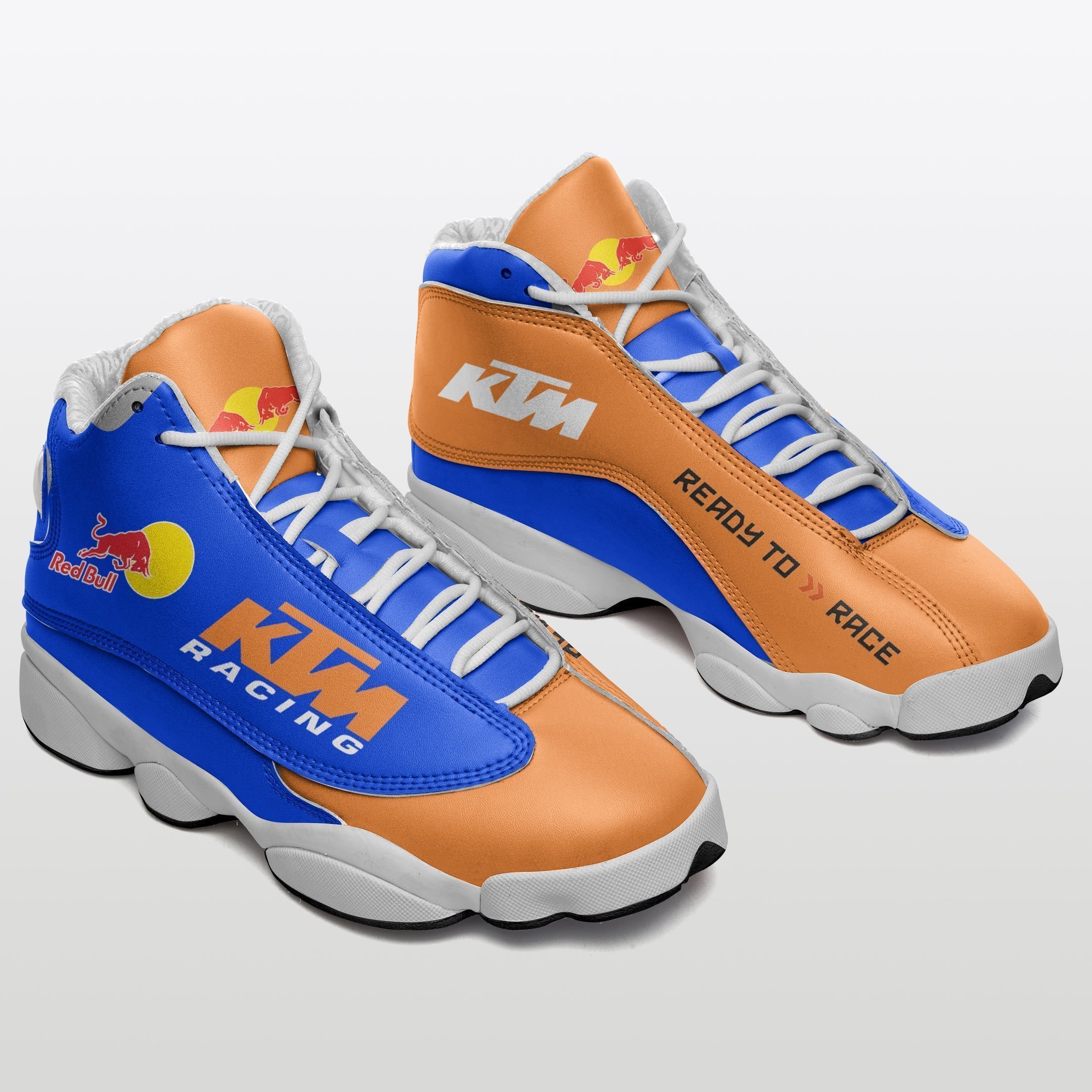 buy ktm racing vthnh air jd13 shoes ver1 orangeblue sneakers aj13 sneaker air jd13 sneakers personalized shoes designka358