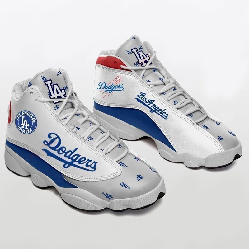 buy los angeles dodgers baseball team aj13 sneaker jd 13 shoes air jd13 sneakers personalized shoes designyyrbf