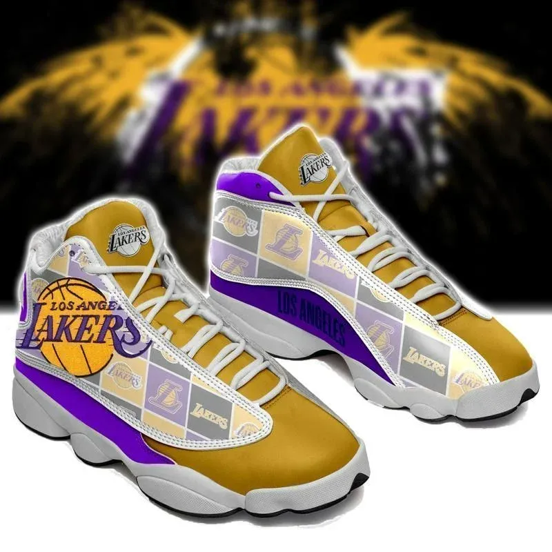 buy los angeles lakers basketball form aj13 nba1 shoes sport sneakersmj9g7