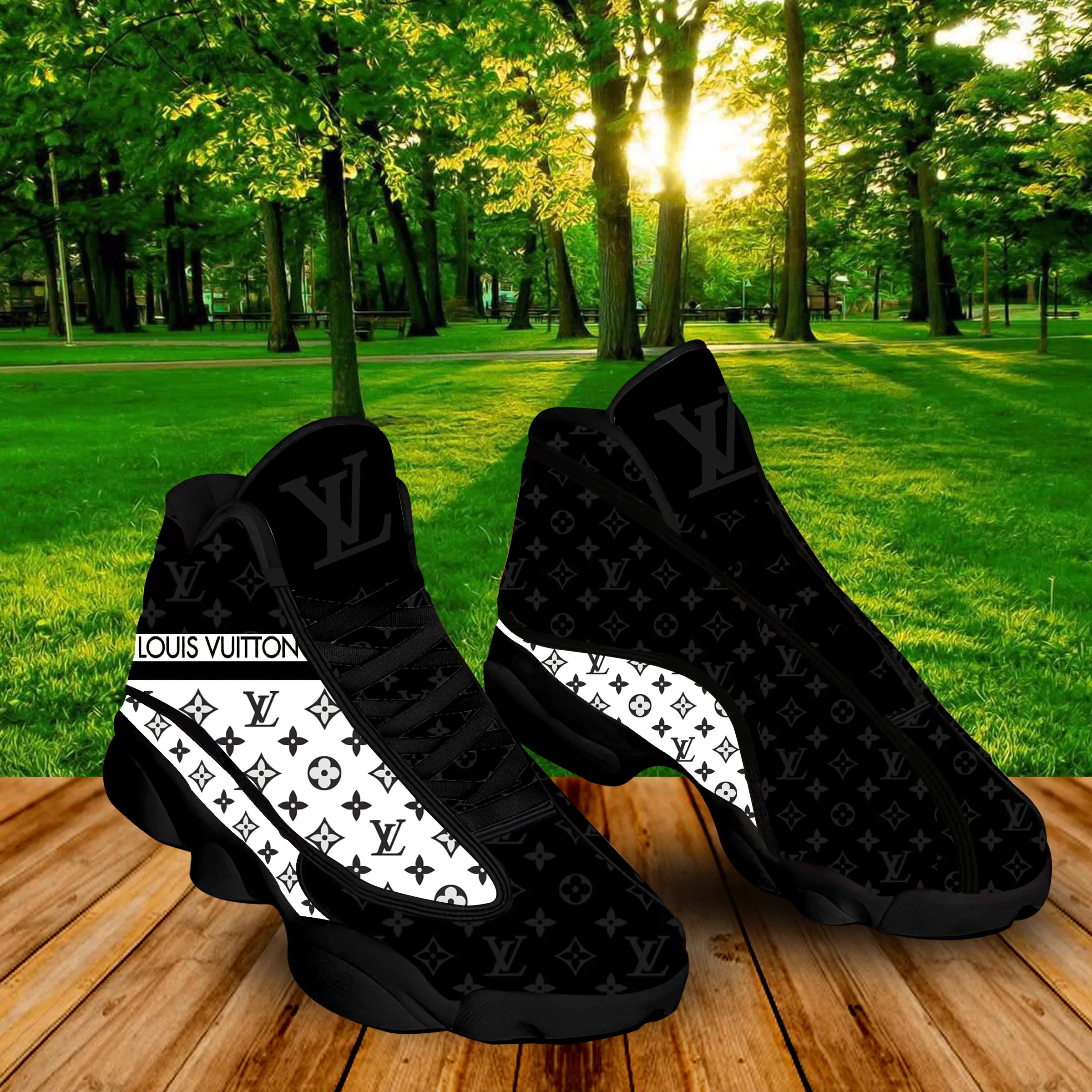 buy louis vuitton black white aj13 sneakers shoes best shoes louis vuitton gifts for men women ljd13loqoc