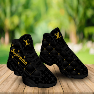 buy louis vuitton lv x supreme black aj13 sneakers shoes gifts for men women htwbfn9