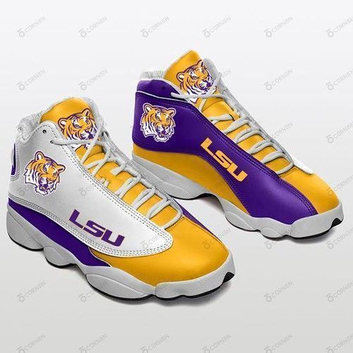 buy lsu tigers aj13 personalized shoes sport sneakers2altz