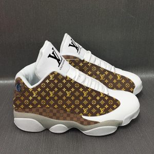 buy lv monogram aj13 sneaker form air jd13 sneaker hot louis vuitton sneakers gift for lv fans htn8jkg