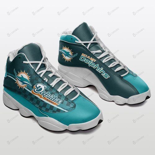 buy miami dolphins aj13 sneakers 344 13 personalized shoes sport sneakers air jd13 sneakers personalized shoes designduakx