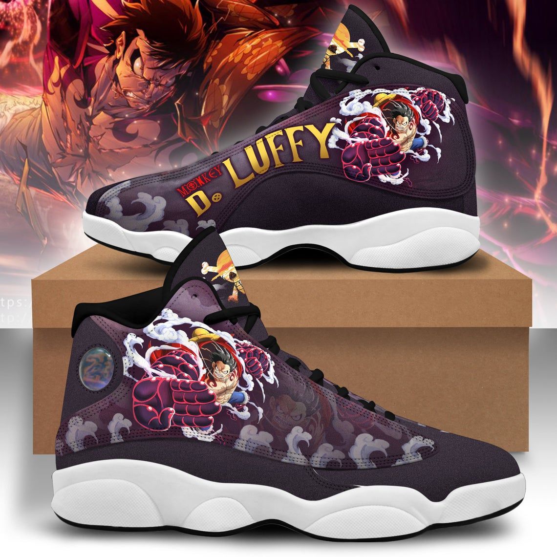 buy monkey d luffy gear aj13 film sneakers sport shoes running shoes top giftsdiltv