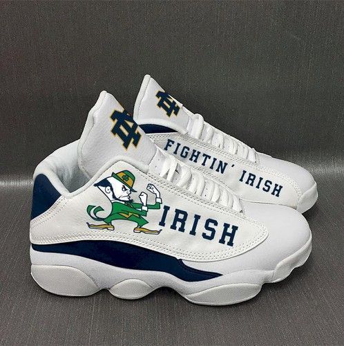 buy notre dame fighting irish aj13 customized for fan shoes sport sneakersvlt4b