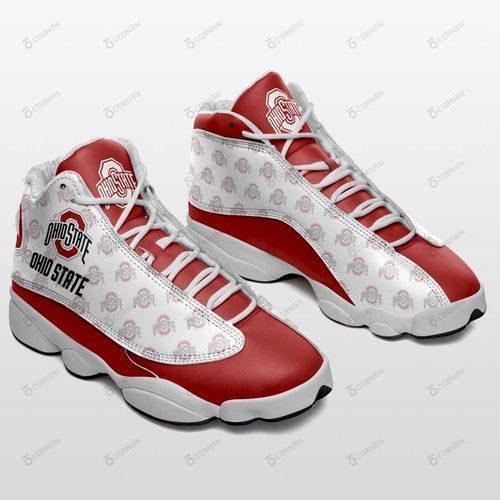 buy ohio state buckeyes custom aj13 sneaker air jd13 custom shoesu3hd8