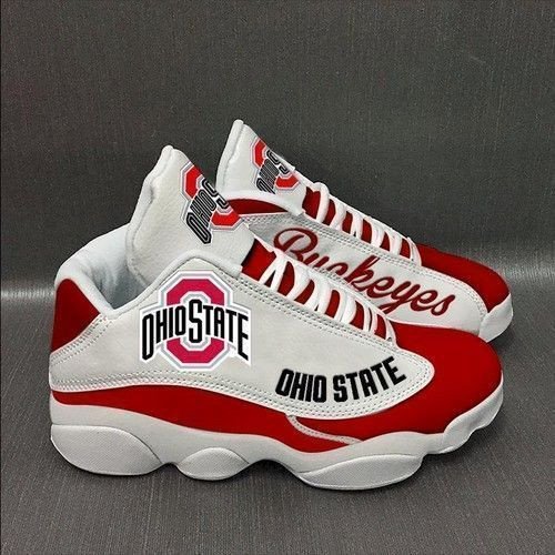 buy ohio state buckeyes custom tennis aj13 for fan shoes sport sneakerst9oat