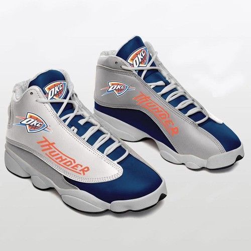 buy oklahoma city thunder team aj13 customized for fan shoes sport sneakerswbnka