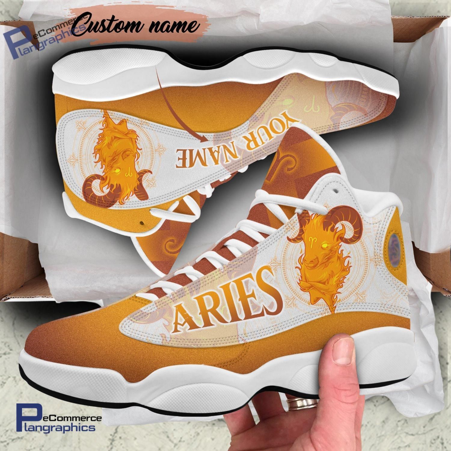 buy personalized aries horoscope jd 13 sneakers sneakers aj13 sneaker air jd13 sneakers personalized shoes designuw09m