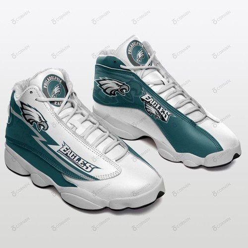 buy philadelphia eagles custom aj13 air jd13 sneakers air jd13 custom shoes des 484pdew