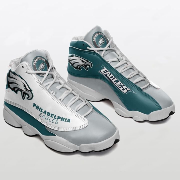 buy philadelphia eagles football aj13 shoes air jd13 sneakers personalized shoes designy8kfe