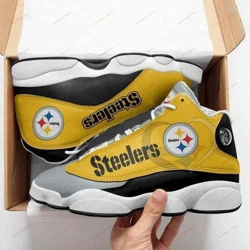 buy pittsburgh steelers aj13 sneakers sport shoesjgnsx