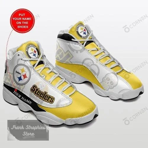 buy pittsburgh steelers personalized air jd13 sneakers 0157qvcsg