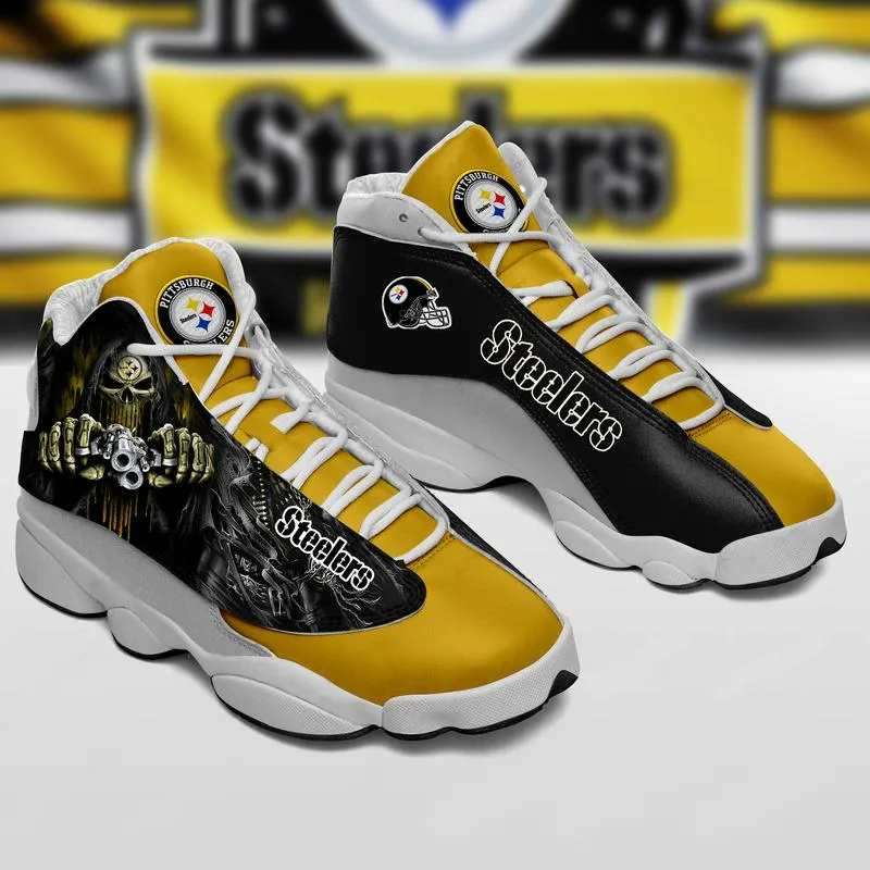 buy pittsburgh steelers team air jd13 shoes custom air jd13 sneakerspy5qh