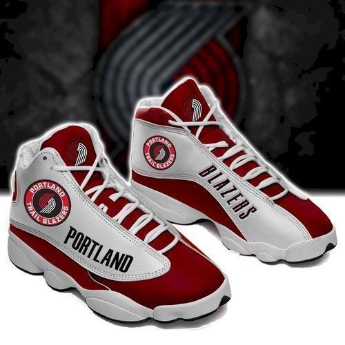 buy portland trail blazers custom tennis aj13 for fan shoes sport sneakersnmryp