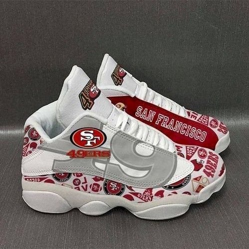 buy san francisco 49ers football aj13 personalized shoes sport sneakerszyfxh