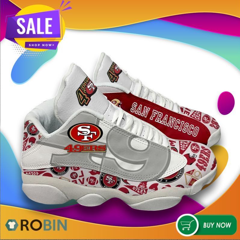 buy san francisco 49ers shoes aj13 sneakerszkcv3