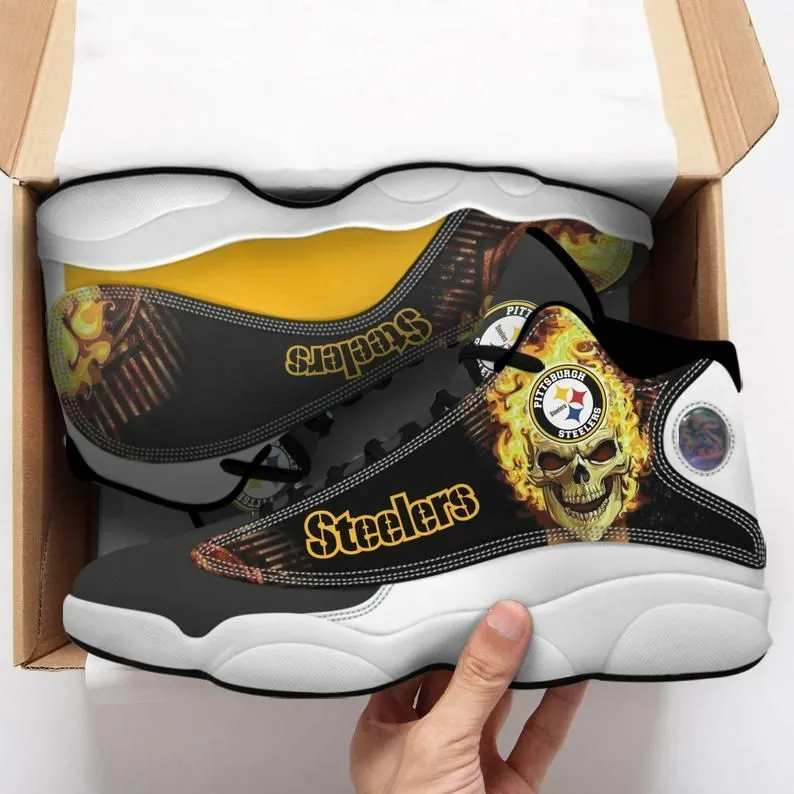 buy skull pittsburgh steelers football nfl 12 big logo for lover air jd13 shoes tl97bwqgj