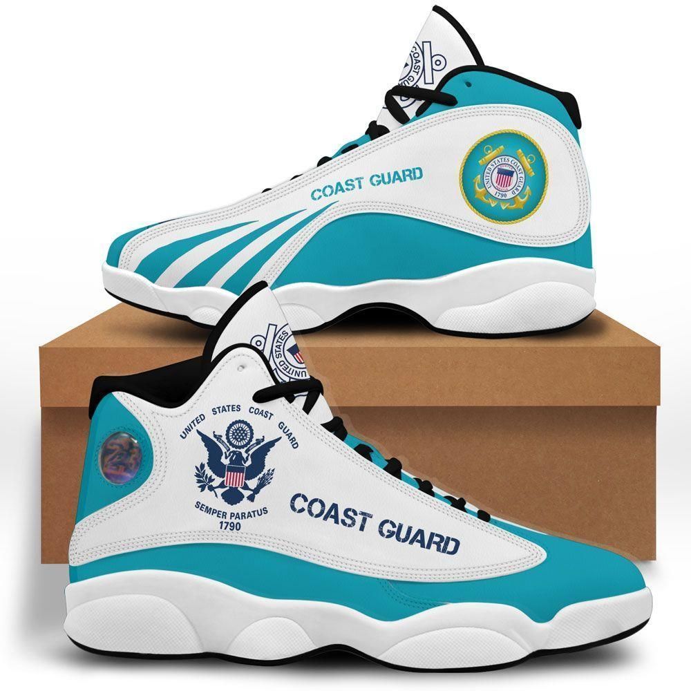 buy us coast guard aj13 custom shoes sport sneakers air jd13 sneakers personalized shoes designejfk0