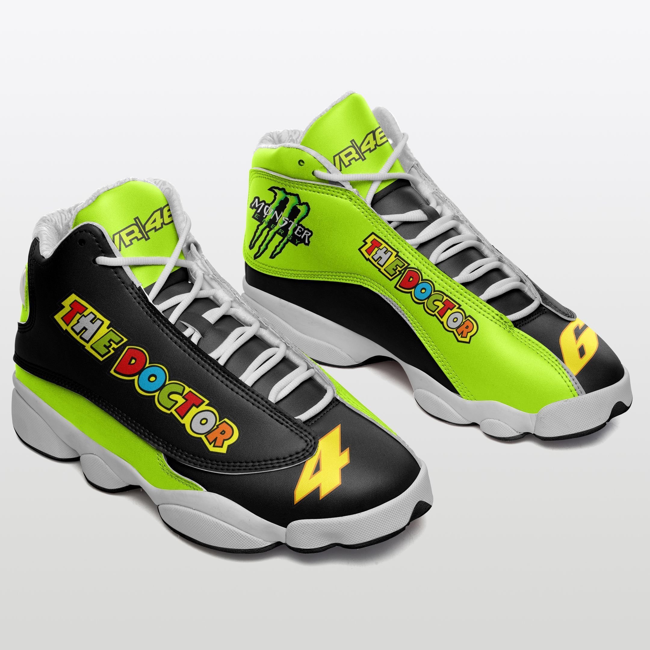 buy vr46 bdaht air jd13 shoes ver1 greenyellow sneakers aj13 sneaker air jd13 sneakers personalized shoes designdi7pe