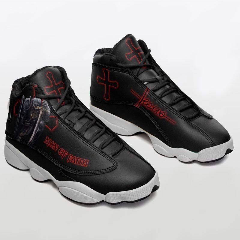 buy warrior man of faith jesus aj13 shoes jd 13 sneaker sneakers personalized shoes sport sneakersyvzo0