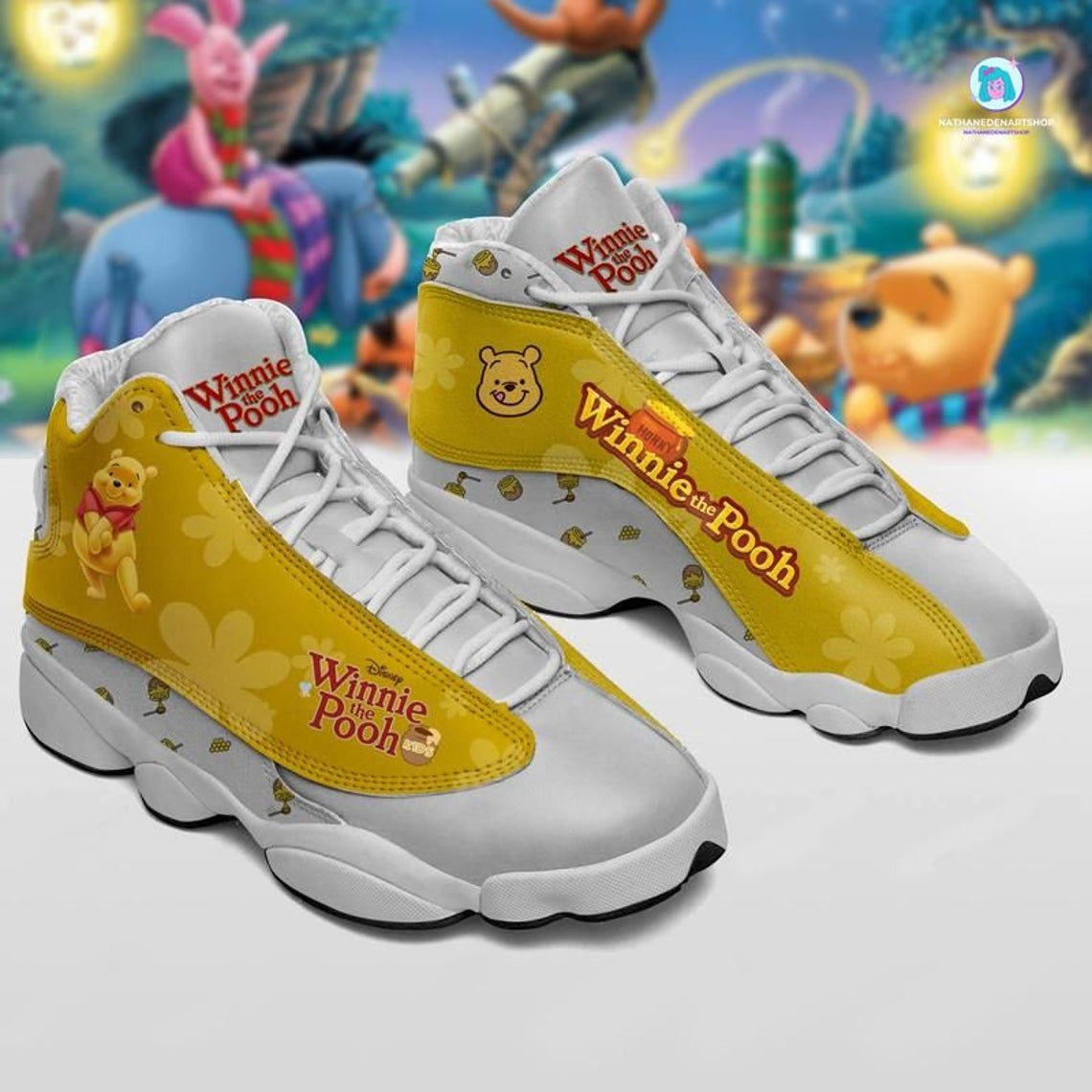 buy winnie the pooh aj13 film sneakers sport shoes running shoes top giftsduz6o