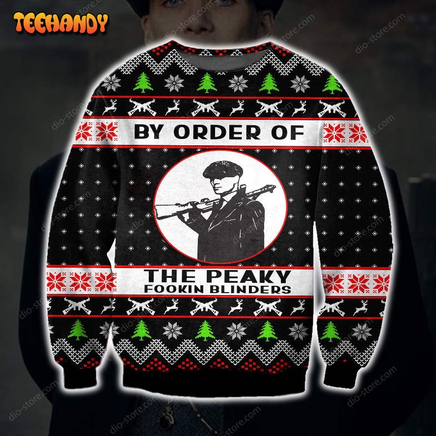 by order of the peaky blinders knitting pattern 3d print ugly sweater hoodie sa9kx