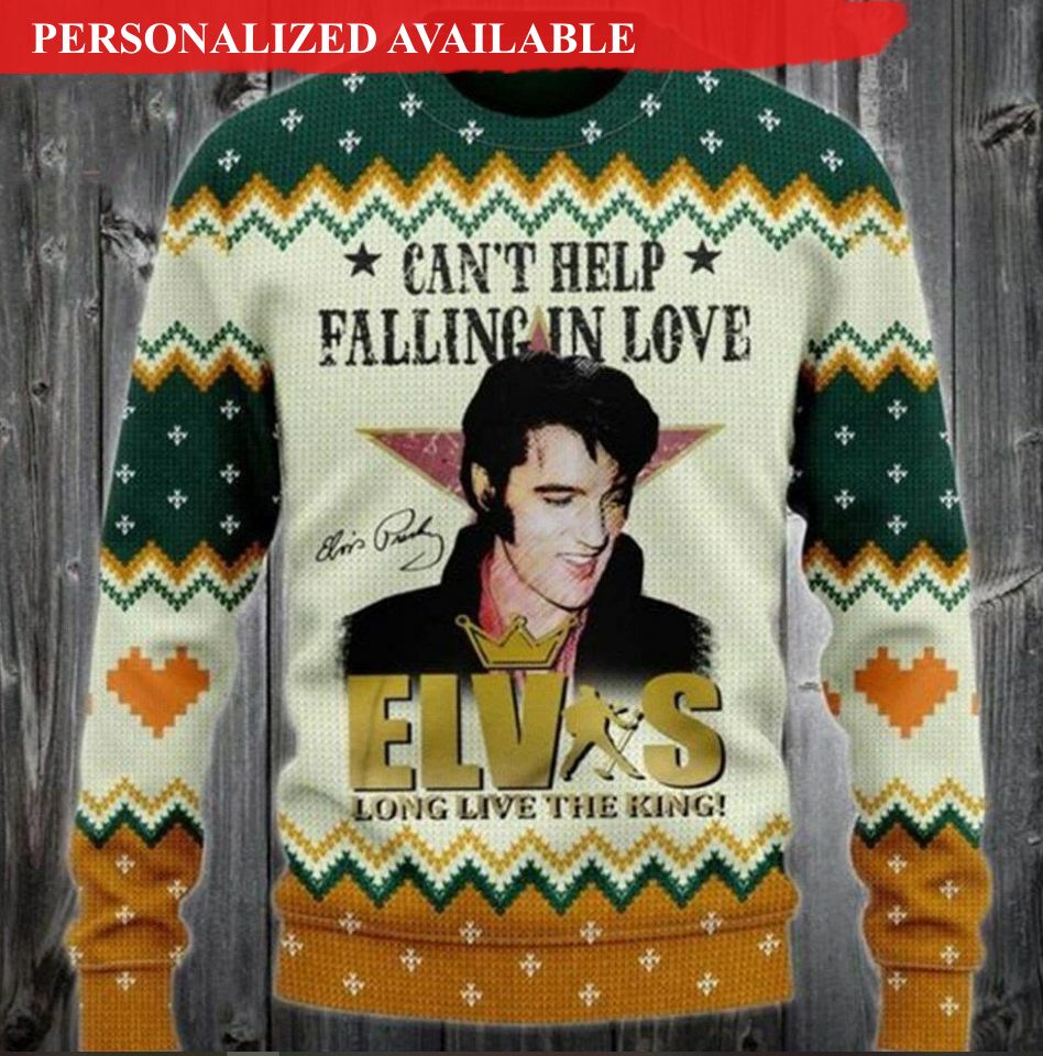 cant help falling in love ugly christmas sweater 2538