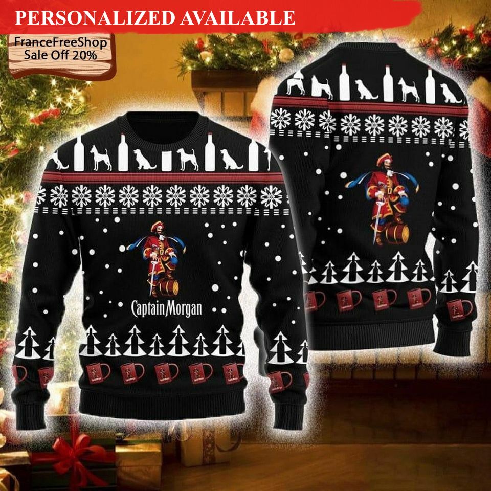 captain morgan ugly sweater christmas gifts 7999