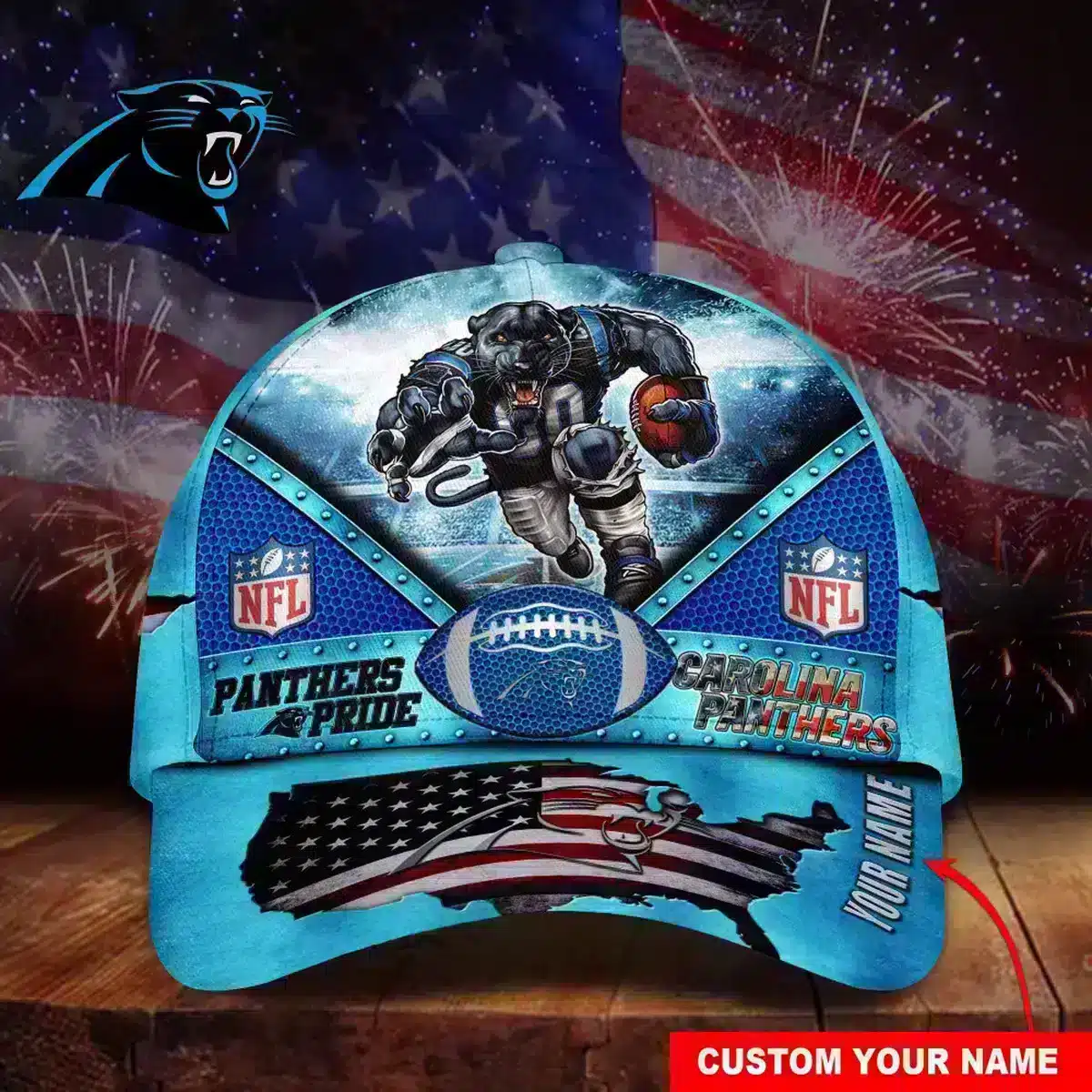 carolina panthers classic cap gift for fans wty240802 9sjmj