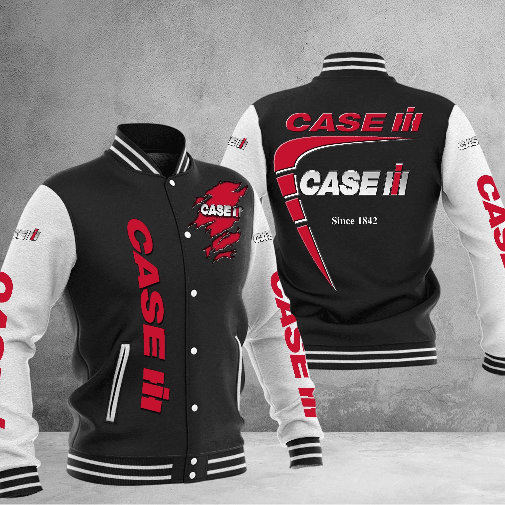 case ih baseball varsity jacket baseball jacket all over print hj62c