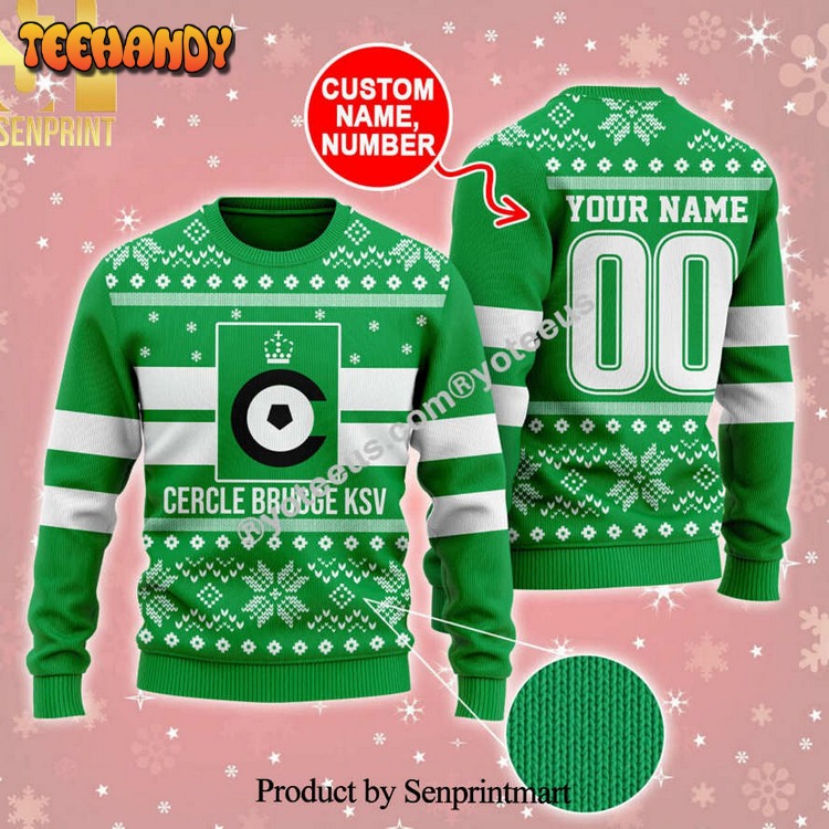 cercle brugge ksv ugly xmas sweater 0kl54