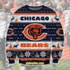 chicago bears 3d printed ugly christmas sweater 1