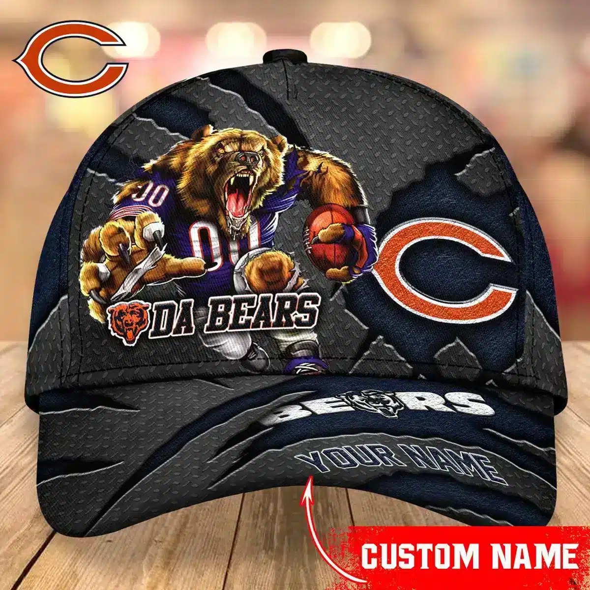 chicago bears classic cap gift for fans wty240894 dkj61