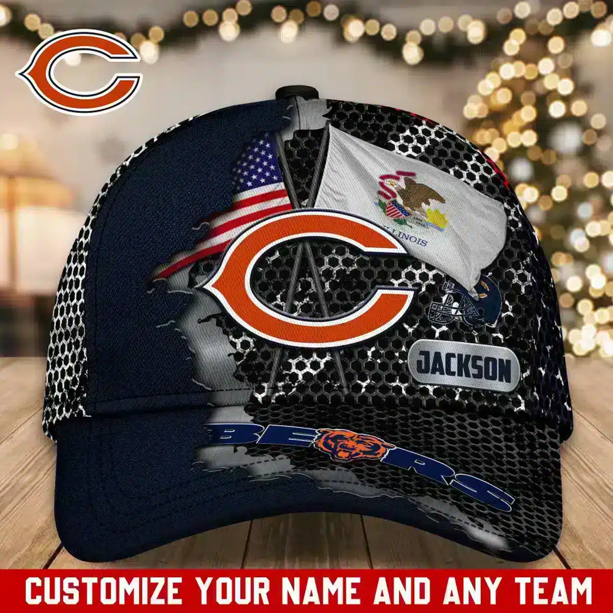 chicago bears classic cap gift for fans wty240903 muf5i