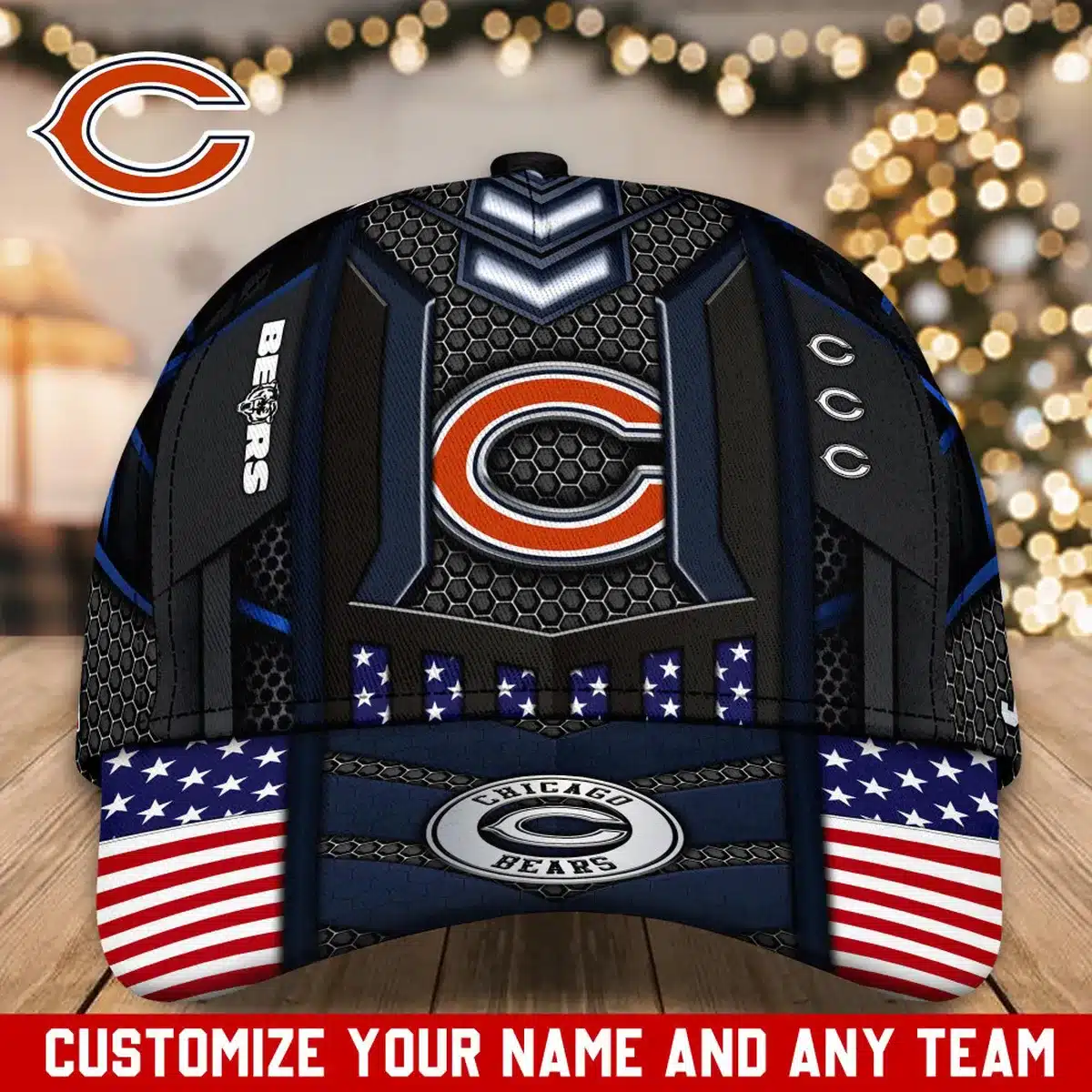 chicago bears classic cap gift for fans wty240905 cqblj