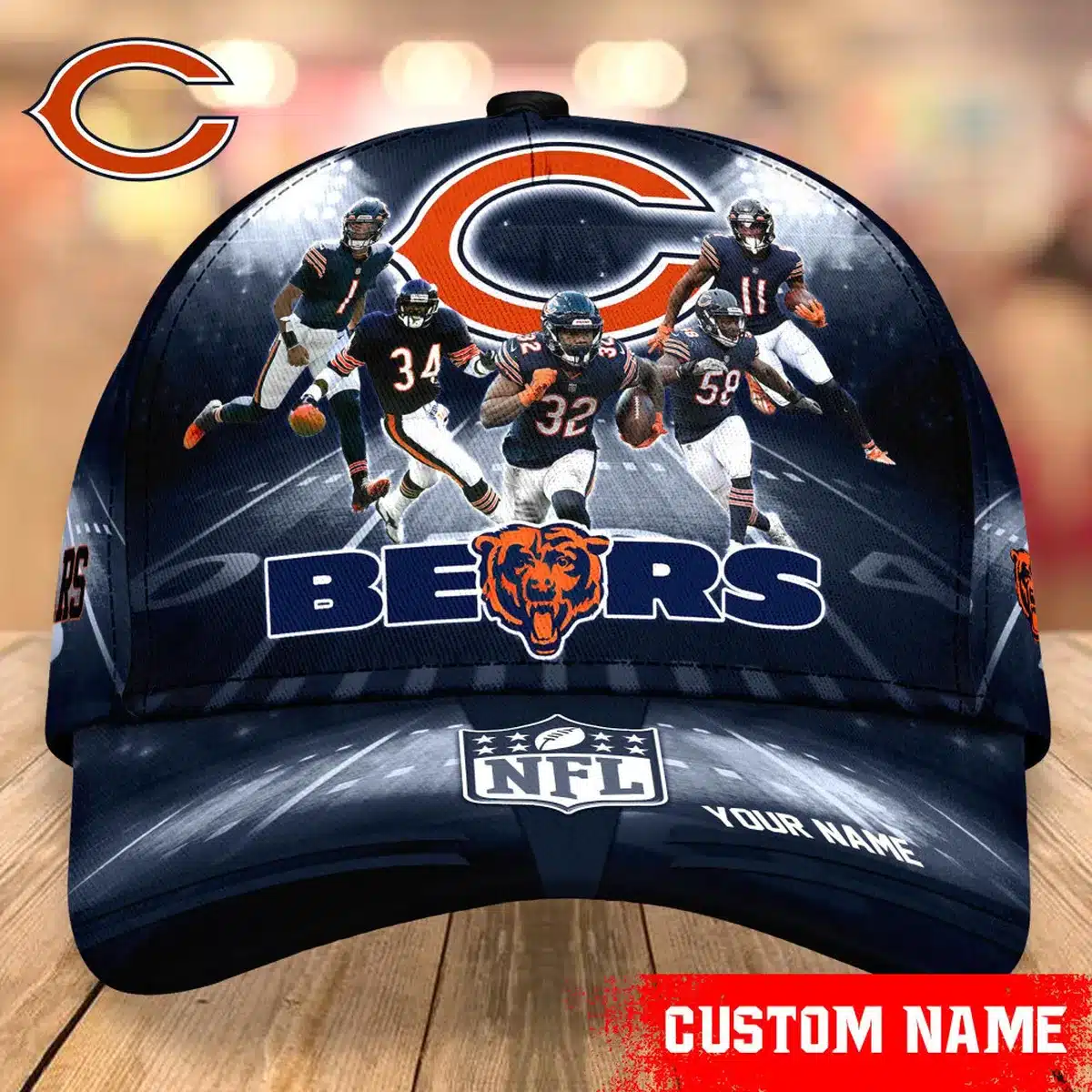 chicago bears classic cap gift for fans wty240911 rpoo8