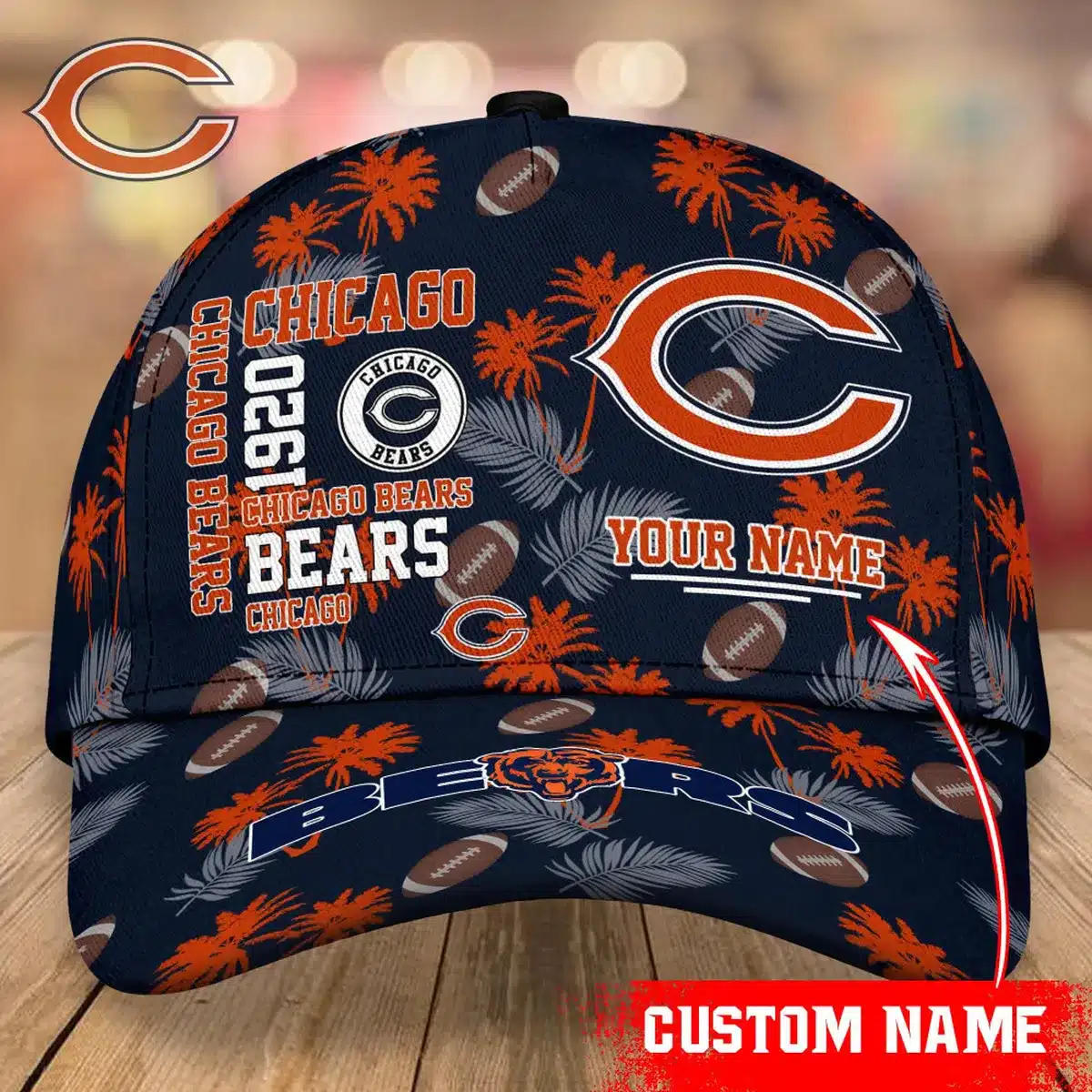 chicago bears classic cap gift for fans wty240913 qvmqc