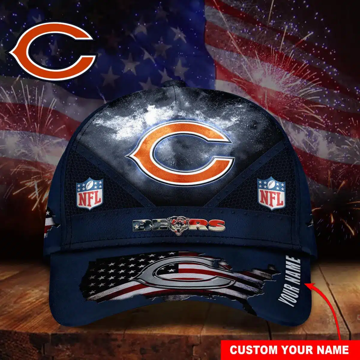 chicago bears classic cap gift for fans wty240918 hnu39