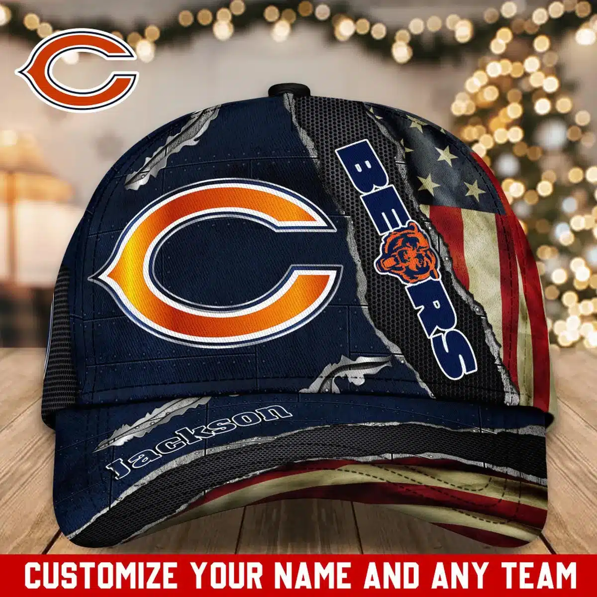 chicago bears classic cap gift for fans wty240929 ysdjs