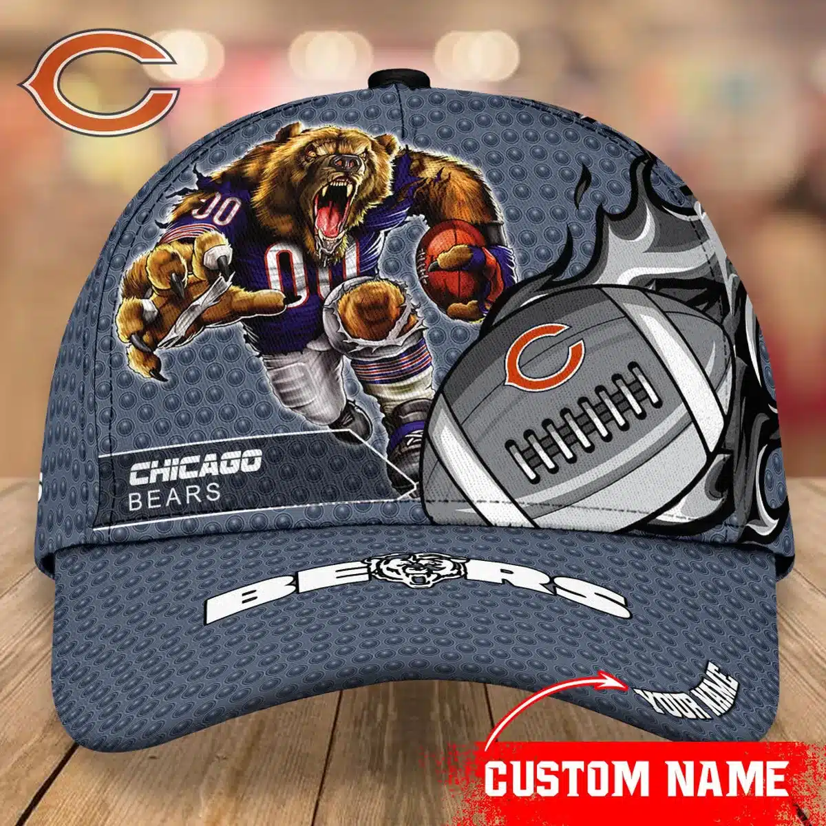 chicago bears classic cap gift for fans wty240930 fkvqf